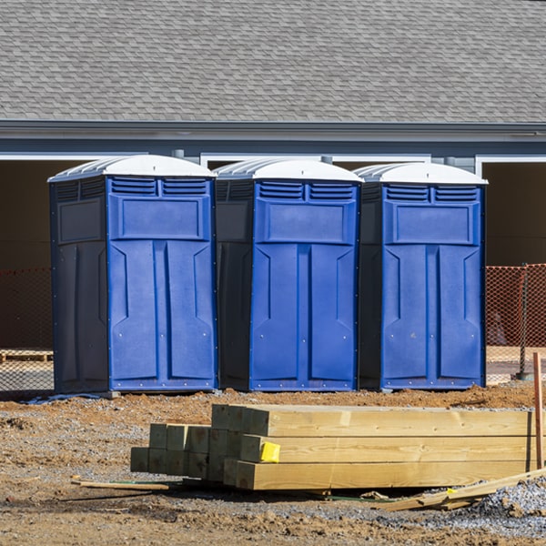 are there any restrictions on where i can place the portable toilets during my rental period in Charlemont MA